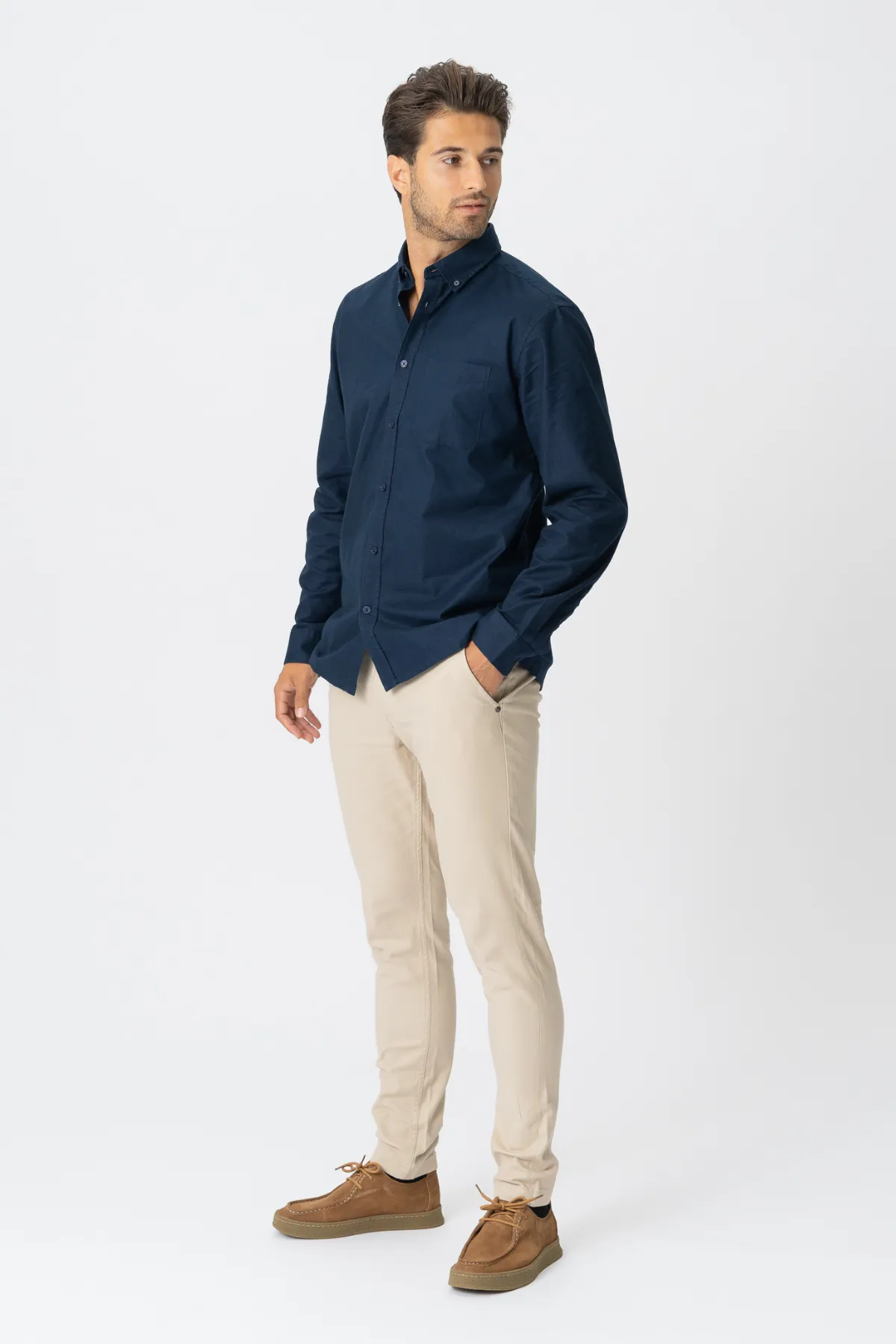 The Original Performance Oxford Shirt - Navy Blazer