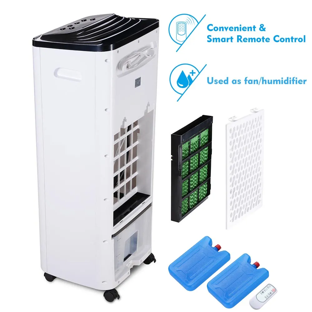 TheLAShop Evaporative Cooler for Home Remote Control 200W 17L Tank