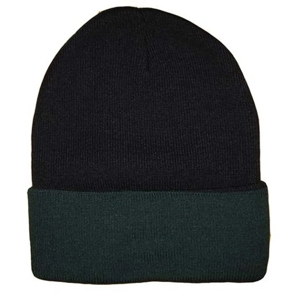 TopHeadwear 2 Tone Long Beanie Cuff