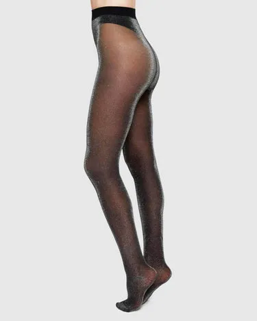 Tora Shimmery Tights 20 Denier - Black