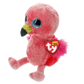 Ty Beanie Boos Gilda - Pink Flamingo Plush Toy, 36848