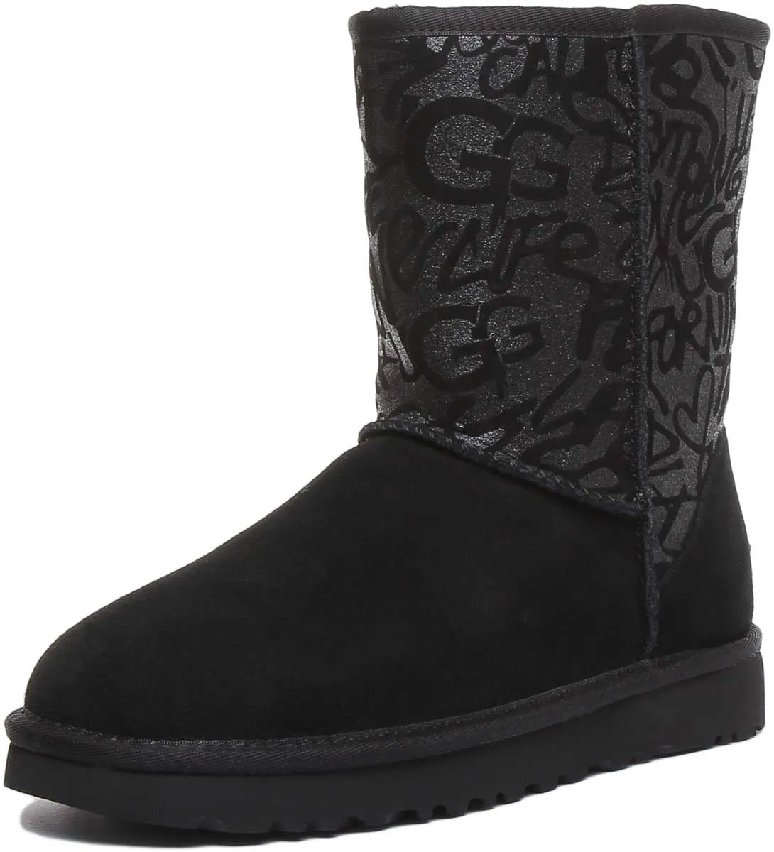 Ugg Australia Short Sparkle In Black