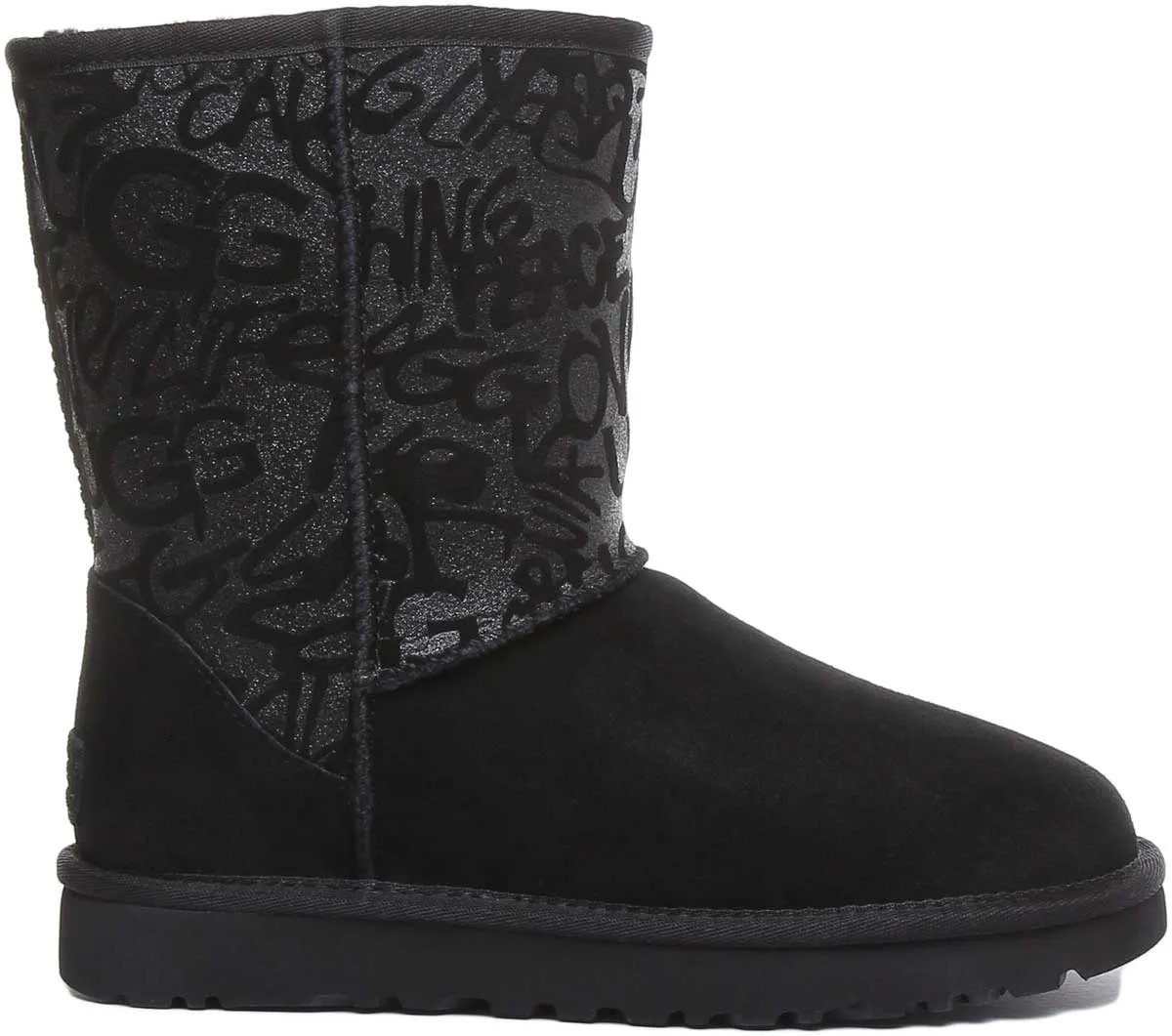 Ugg Australia Short Sparkle In Black