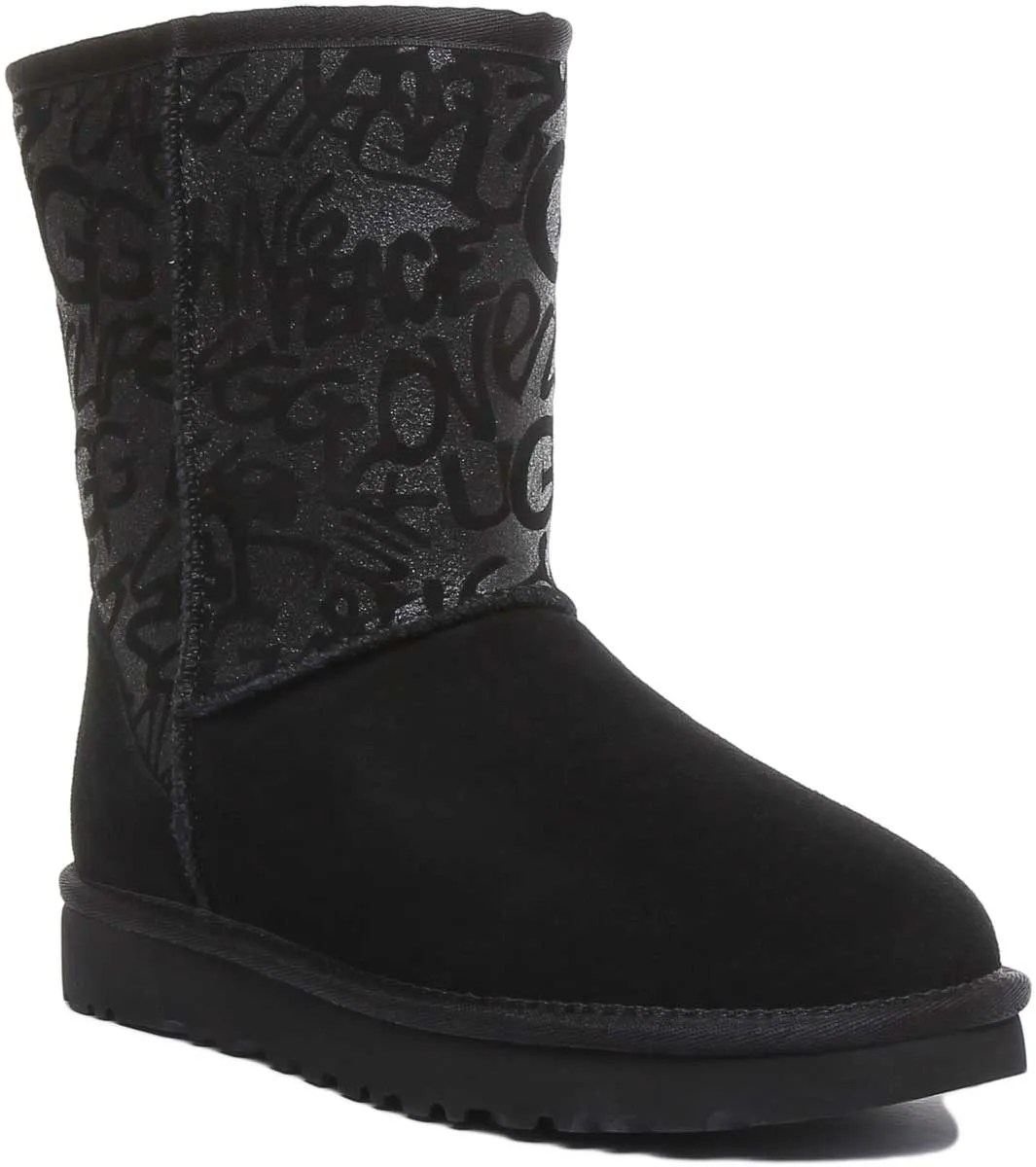 Ugg Australia Short Sparkle In Black