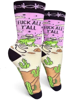 Unisex Fuck All Y'all Socks