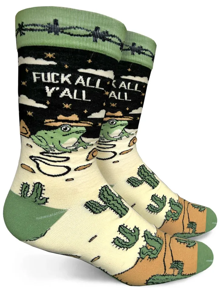 Unisex Fuck All Y'all Socks