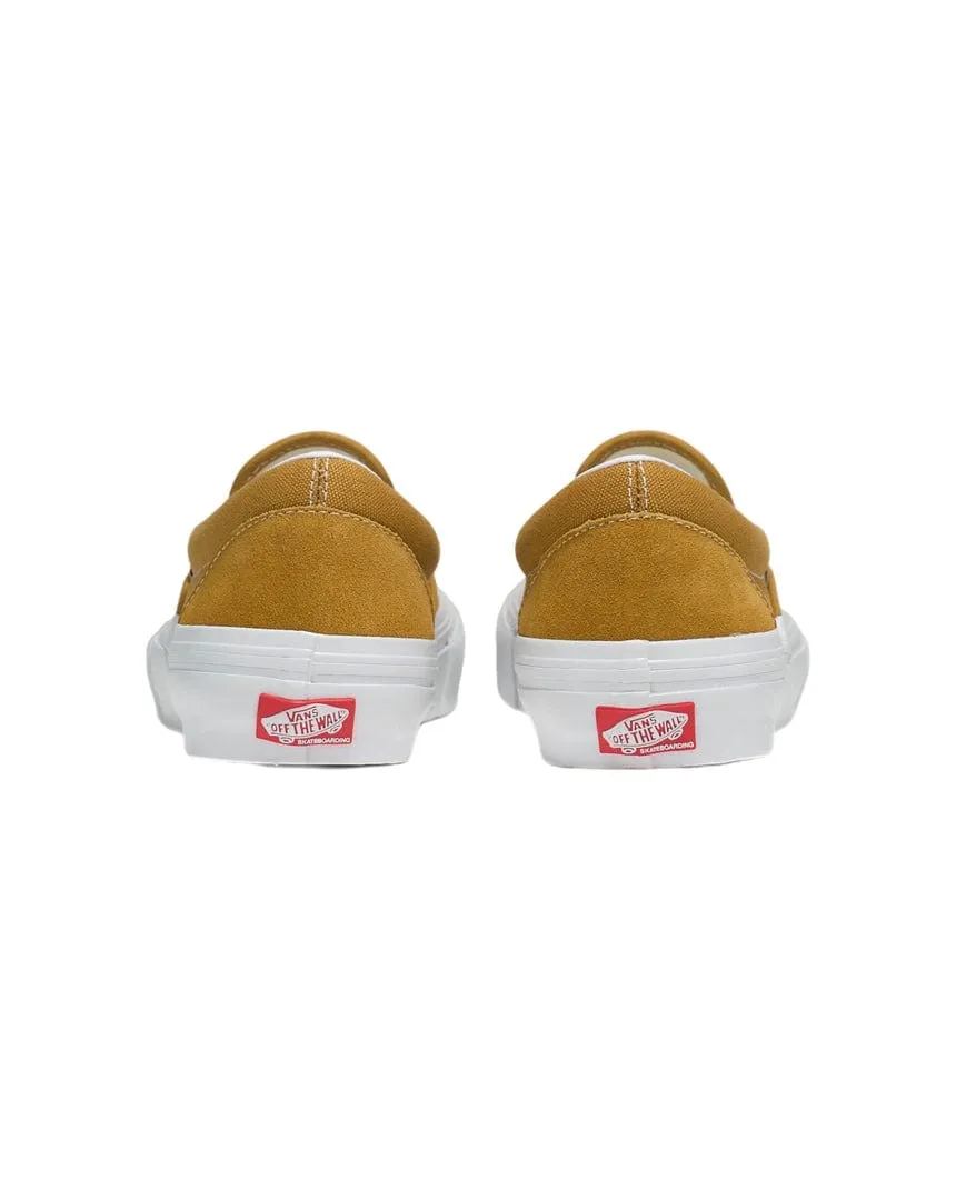 Vans Skate Slip On - Wrapped Gold / White