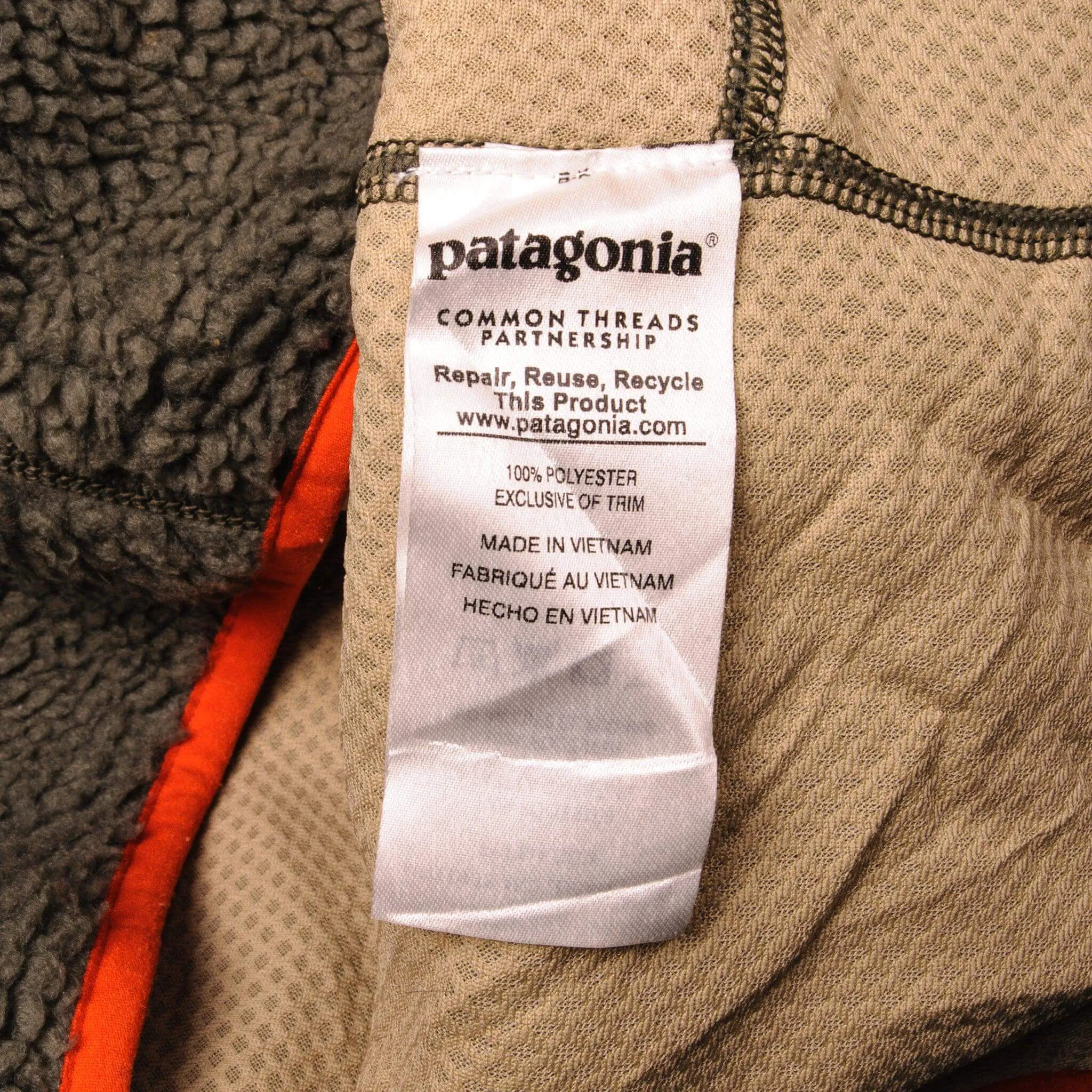 VINTAGE PATAGONIA CLASSIC RETRO-X DEEP PILE JACKET SIZE SMALL