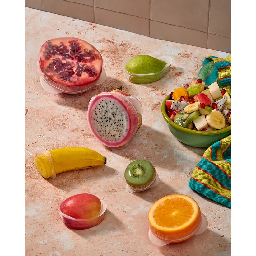 W&P Reusable Stretch Produce Savers - 7pk