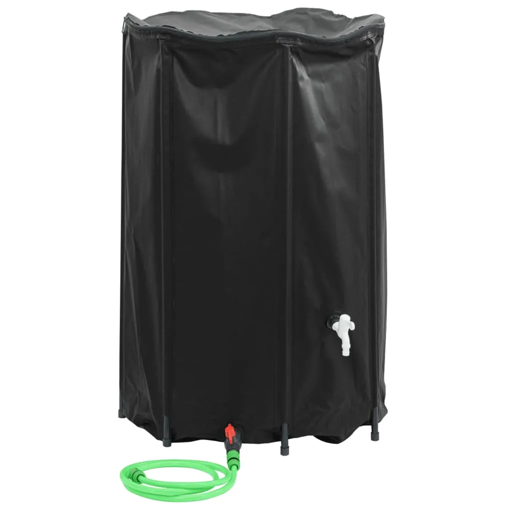 Water Tank with Tap Foldable 1000 L PVC