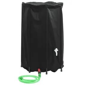 Water Tank with Tap Foldable 500 L PVC