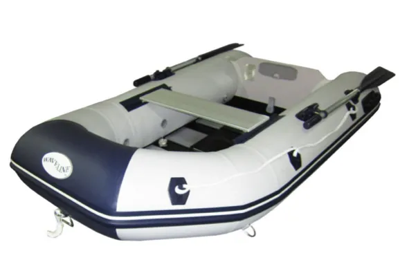 Waveline 2.30m Premium Solid Transom Dinghy with Slatted Floor