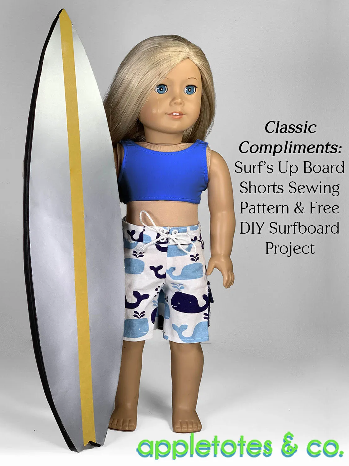 Wendy Swimsuit 18 Inch Doll Sewing Pattern