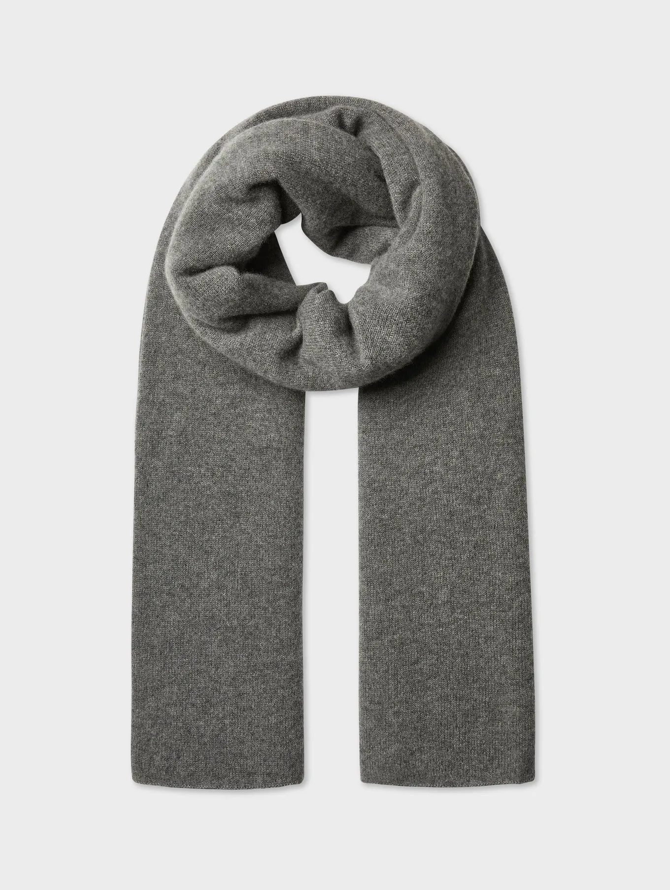 White   Warren - Cashmere Travel Wrap in Graphite Heather