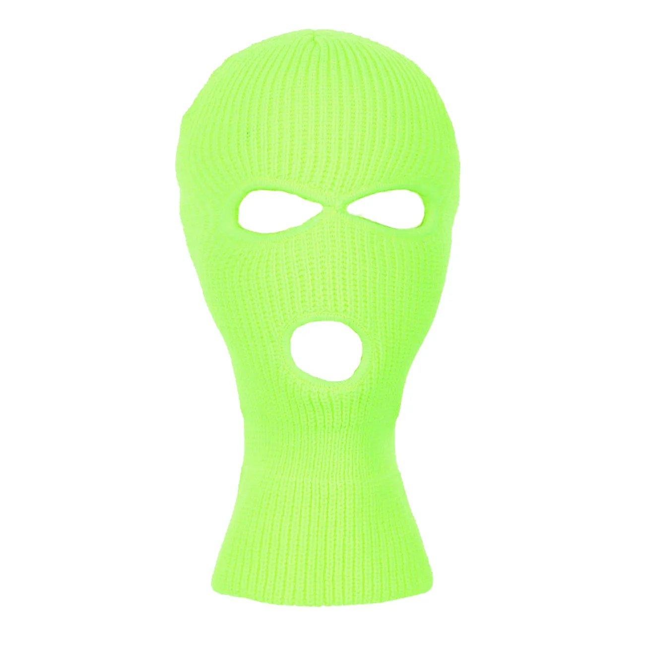 Winter Acrylic Knitted 3-Hole Ski Mask