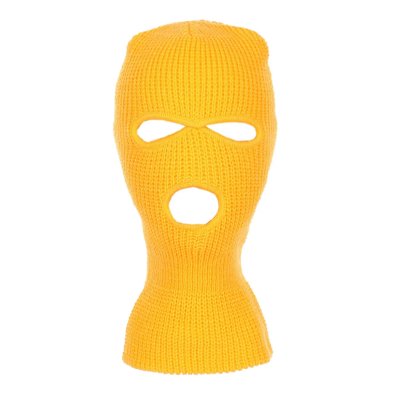 Winter Acrylic Knitted 3-Hole Ski Mask