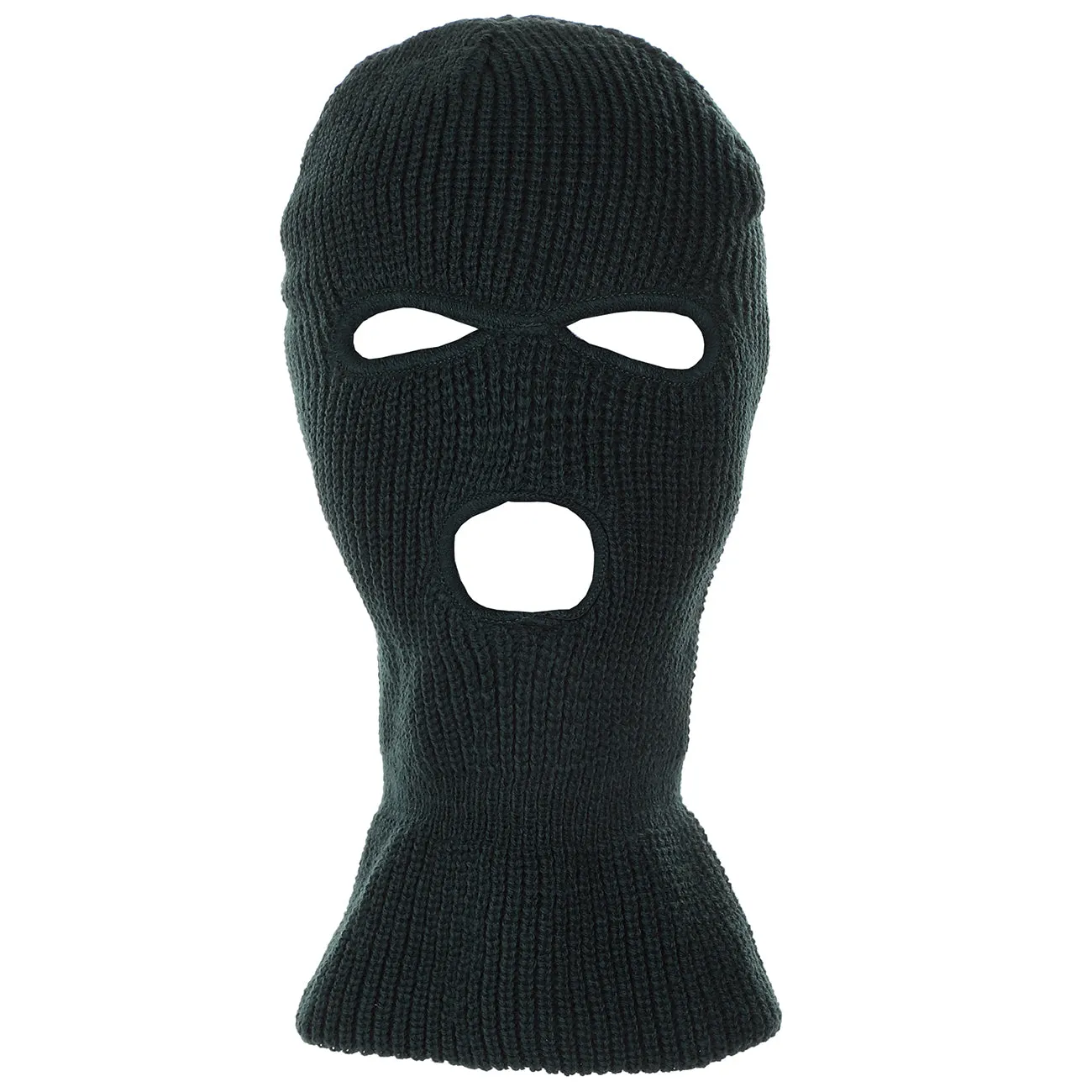 Winter Acrylic Knitted 3-Hole Ski Mask