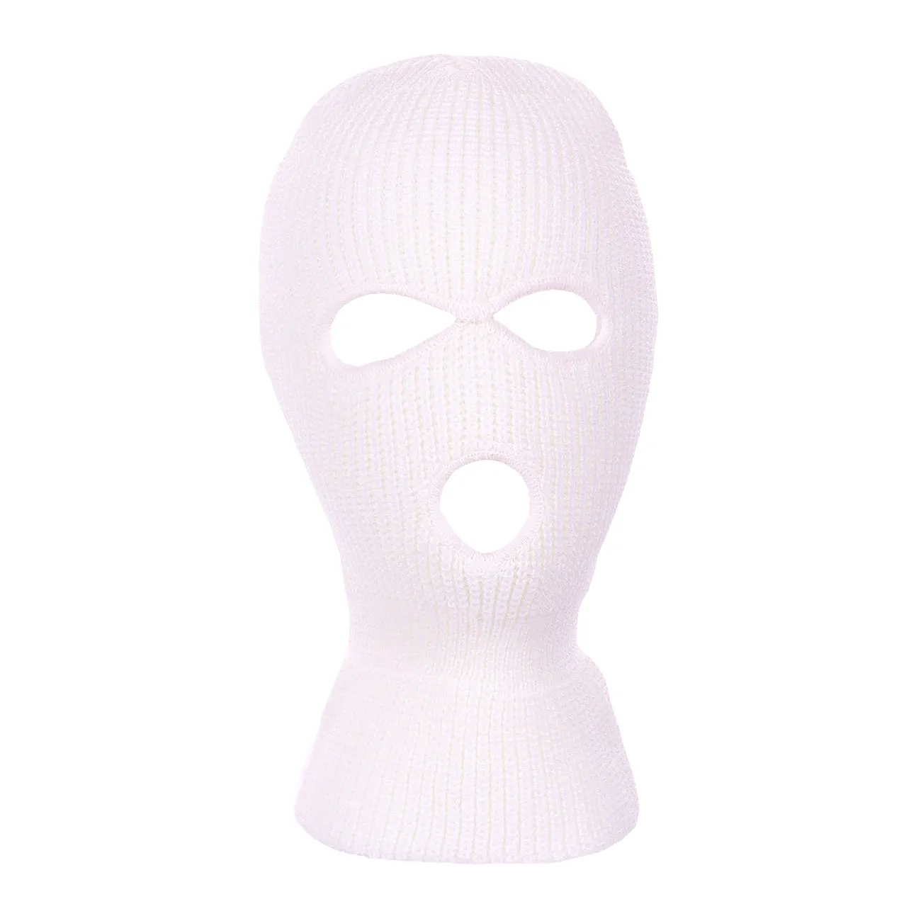 Winter Acrylic Knitted 3-Hole Ski Mask