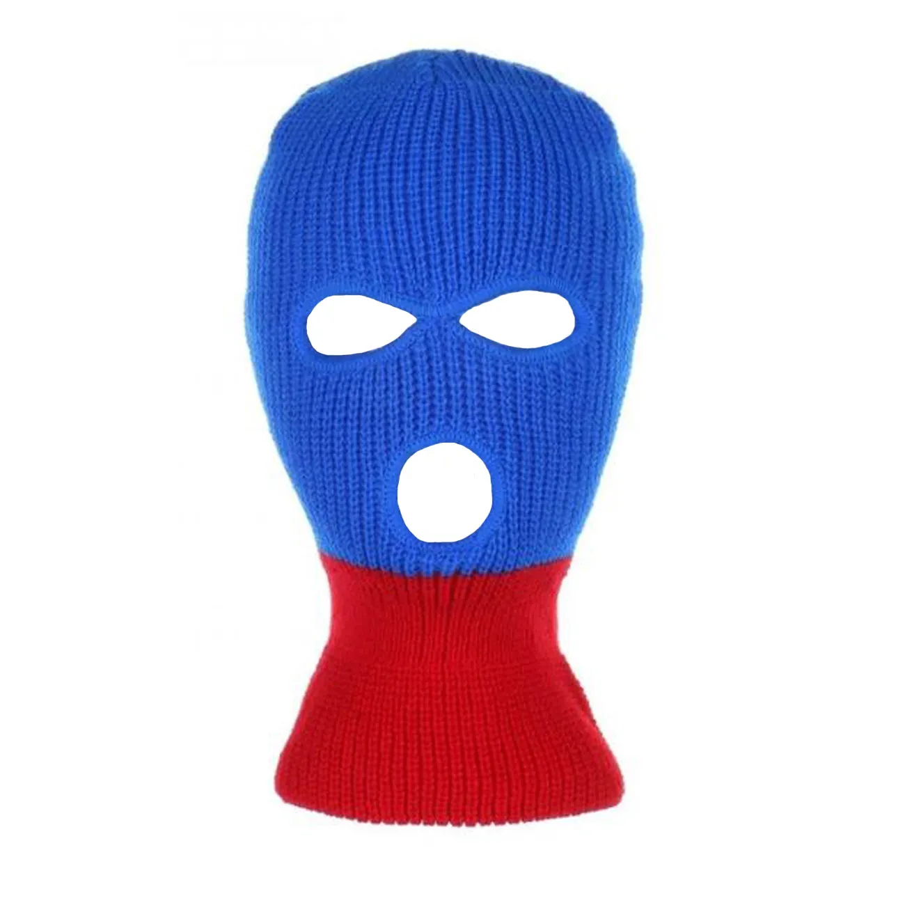 Winter Acrylic Knitted 3-Hole Ski Mask