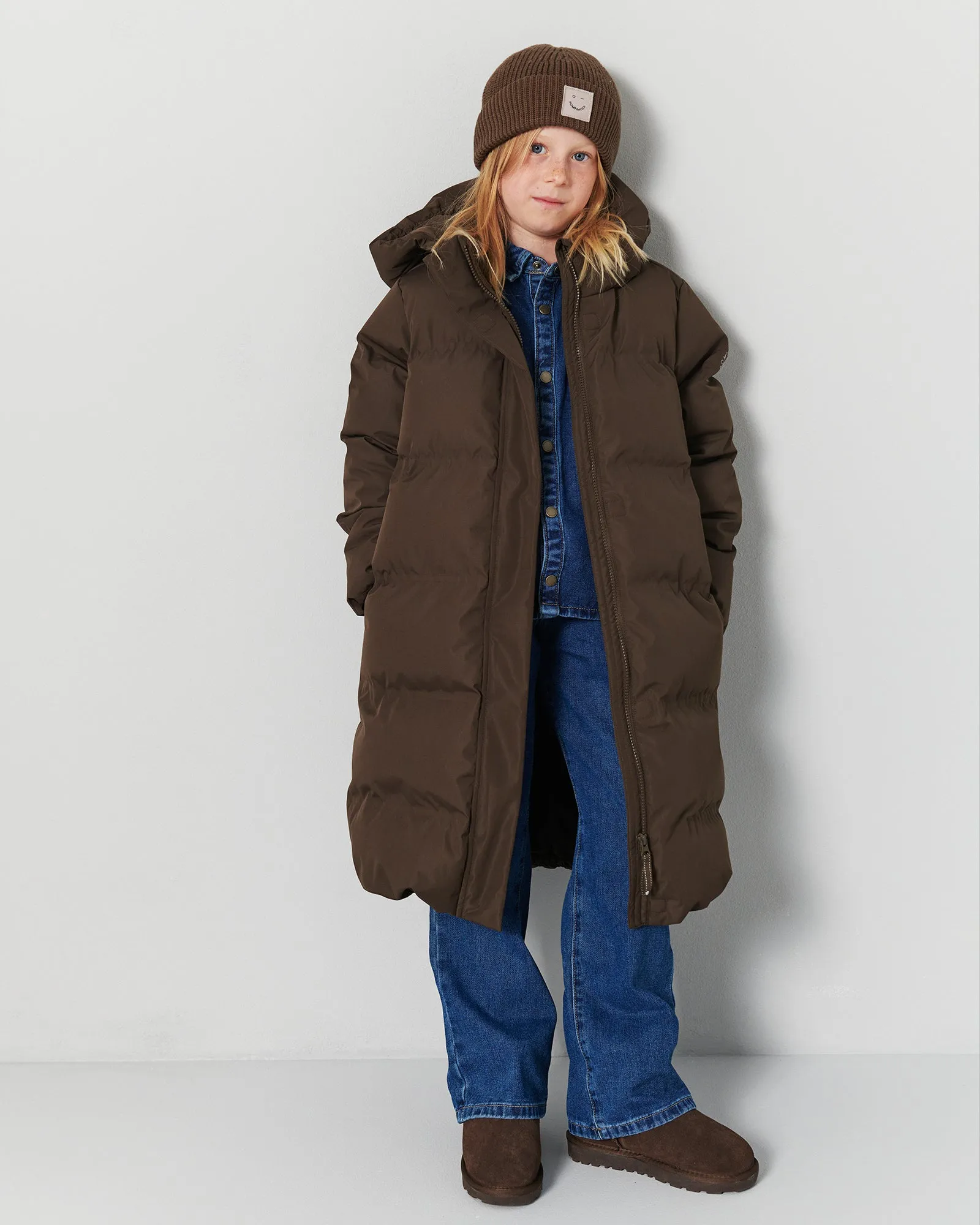 Winter Puffer Coat - Tween - Dark Earth