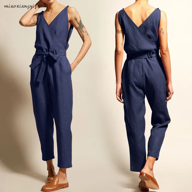 Women's Elegant Office Comfortable New Long Jumpsuit