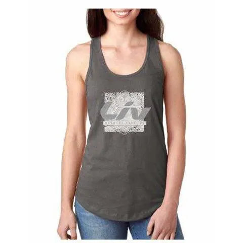 Women's Faded Bike Tank Top