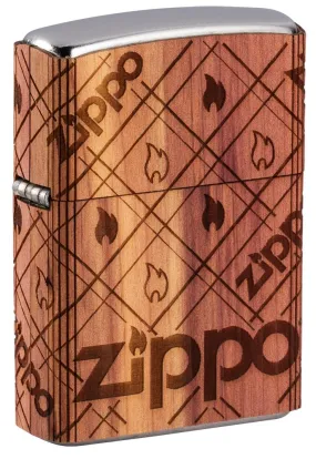 Woodchuck USA Zippo Cedar Wrap