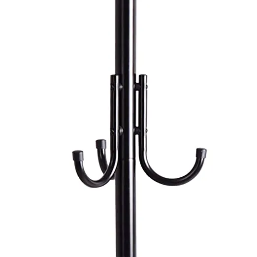 Wrought Iron Coat Rack Hanger Stand, 6 Hook Coat Stand By AK