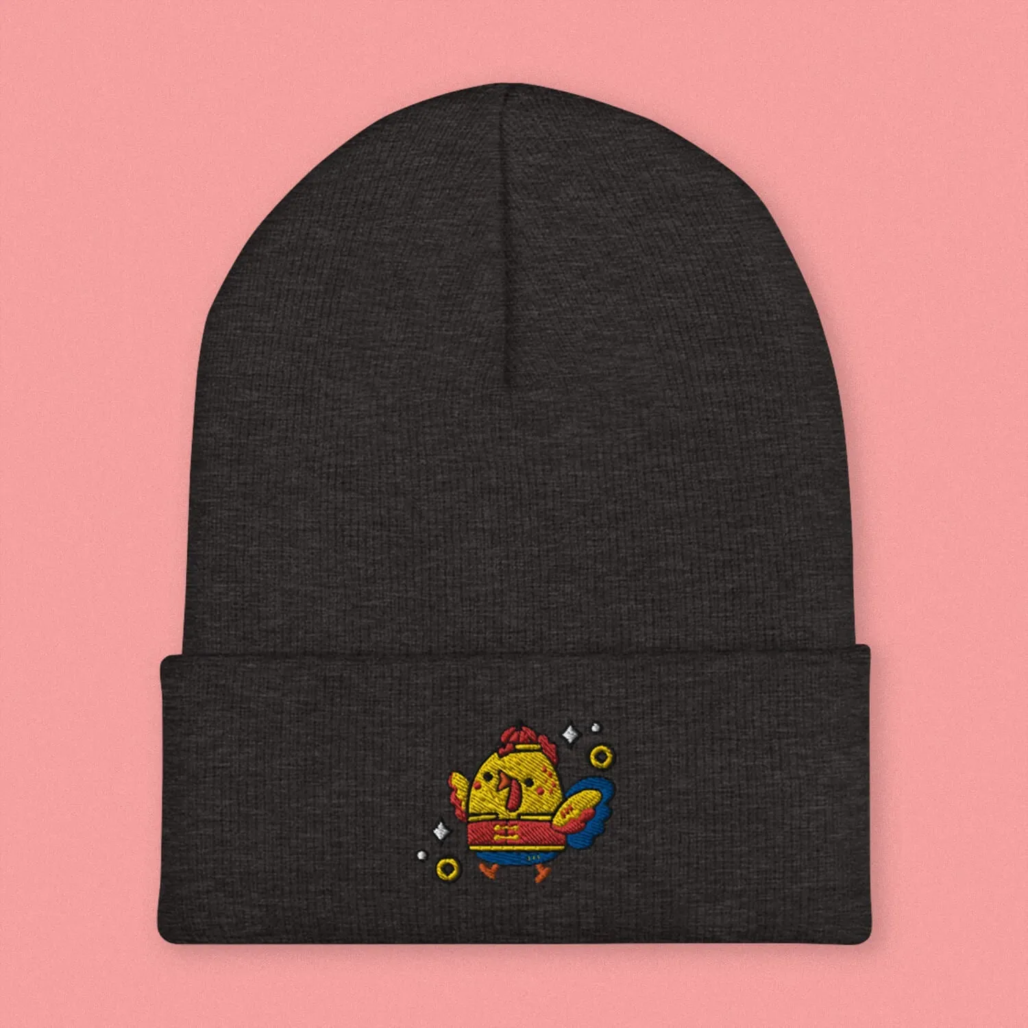 Year of the Rooster Embroidered Beanie