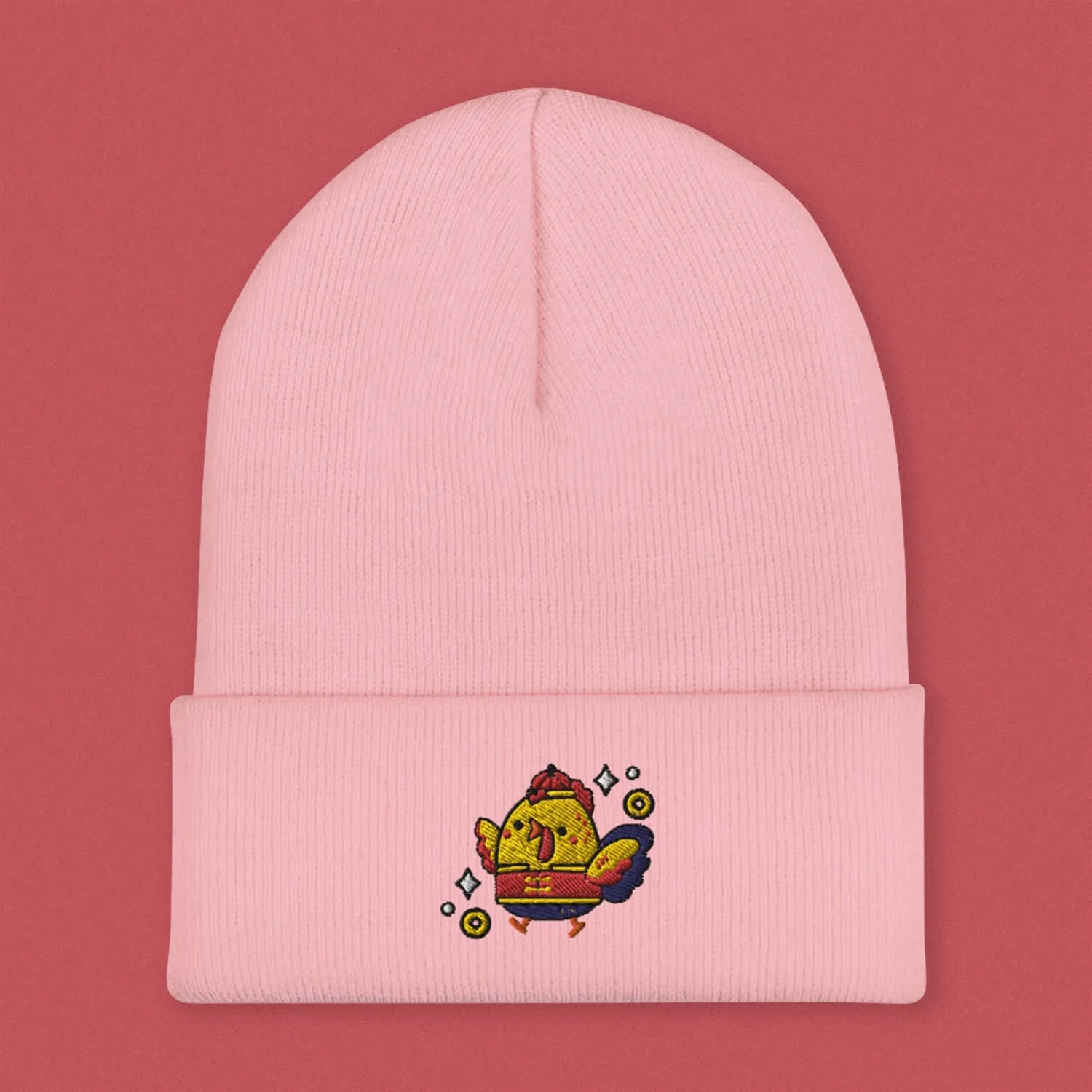 Year of the Rooster Embroidered Beanie