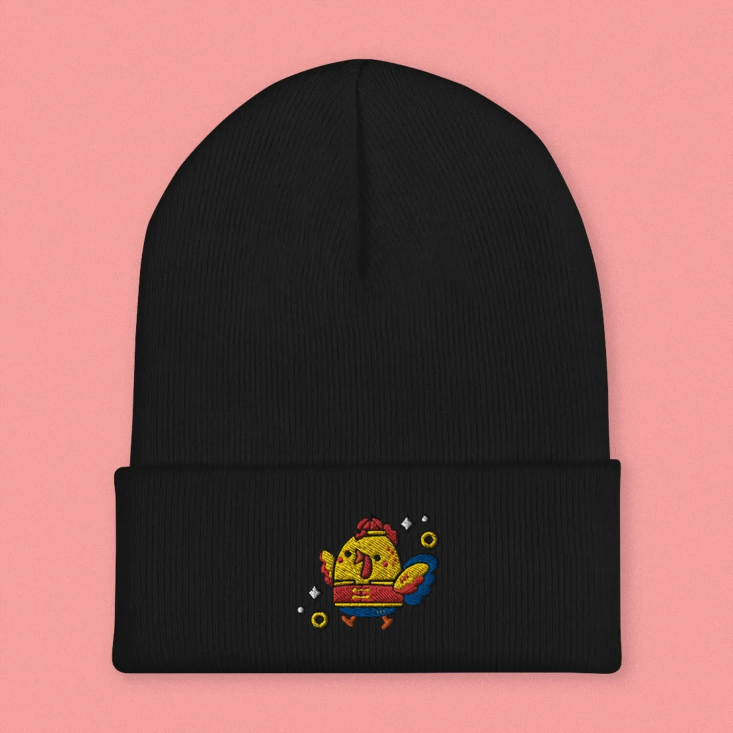 Year of the Rooster Embroidered Beanie