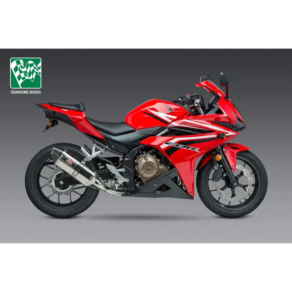 Yoshimura R-77 Slip-On Exhaust | 12551E0520