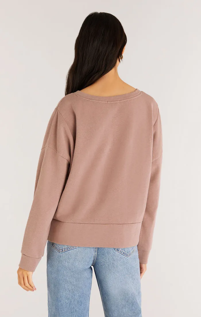 Z Supply Skimmer Weekender Pullover